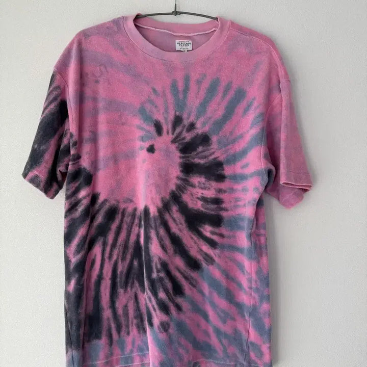 [BUNJANG] Heritagefloss Tie-Dye Towel T-Shirt / 헤리티지플로스 타이다이 타월 티셔츠
