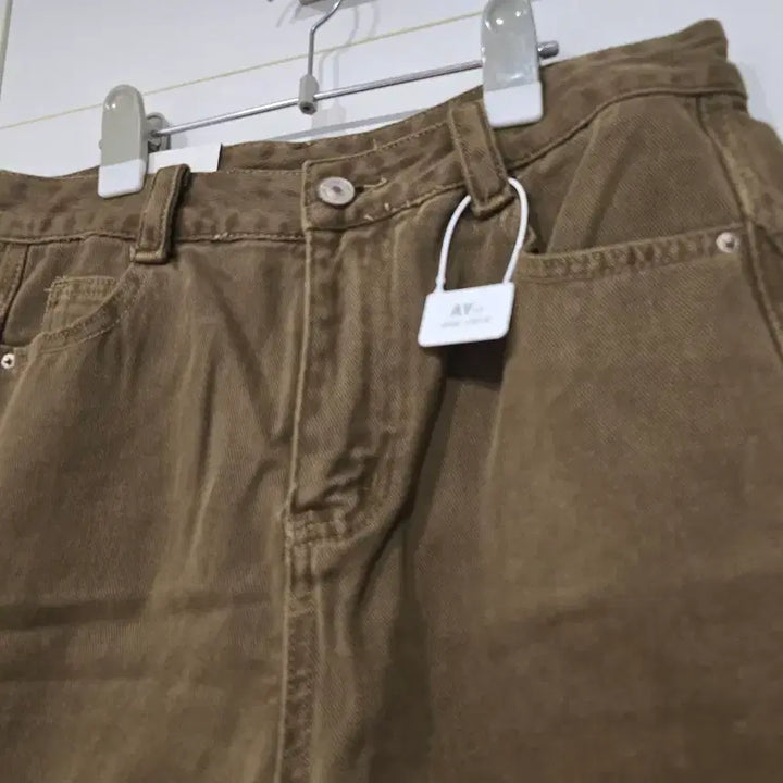 [BUNJANG] Pigment Feel Denim Shorts Brown / 피그느낌 데님 반바지 브라운