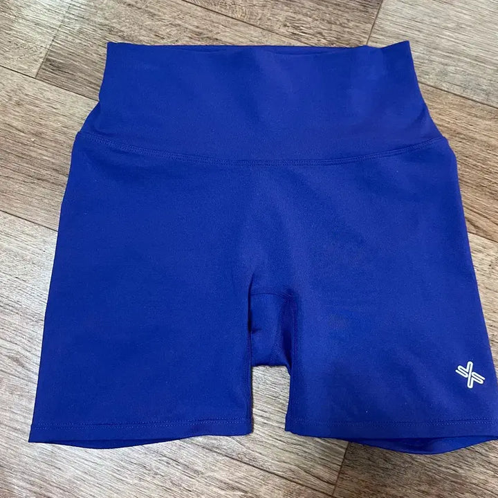 [BUNJANG] Xexymix 3-Inch Dazzling Blue Biker Shorts (Size L) / 젝시믹스 바이커쇼츠 3부 대즐링블루 L