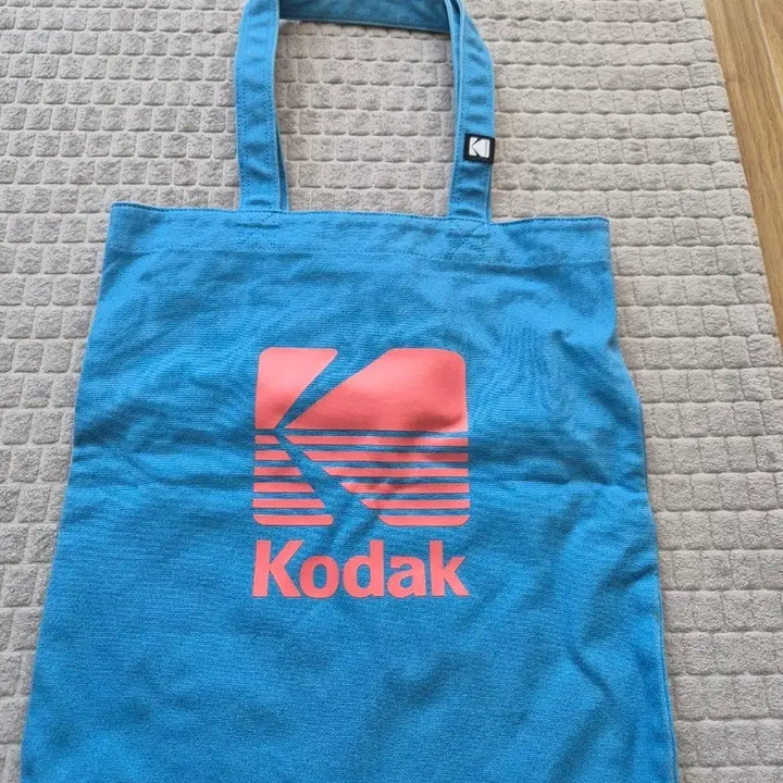 [BUNJANG] Kodak Blue Canvas Tote Bag / *코닥 Kodak 블루 캔버스 토트백*