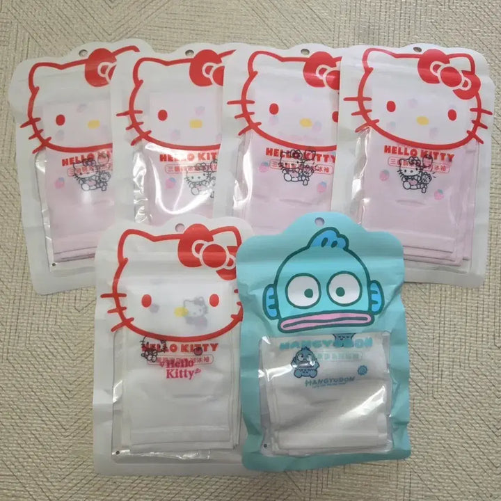 [BUNJANG] Sanrio Hello Kitty Hangyodon Cooling Arm Sleeves / 산리오 정품 쿨토시 팔토시 헬로키티 한교동 새상품