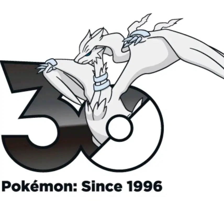 [BUNJANG] Pokemon 30th Anniversary Reshiram Sticker / 이번주까지)포켓몬 30주년 스티커 레시라무 반택포 15000원 즉입합니다