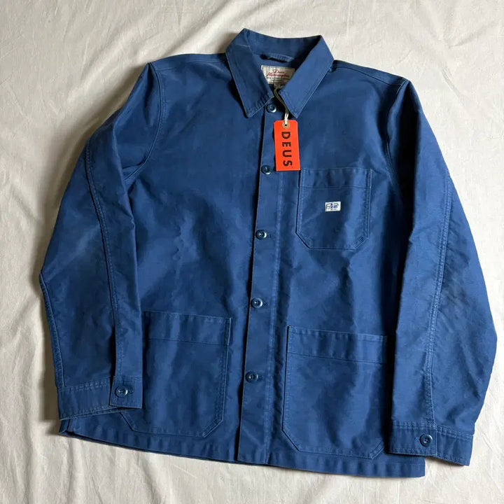 [BUNJANG] Deus Moleskin French Work Jacket XXL / Deus 데우스 몰스킨 프렌치 워크자켓 XXL