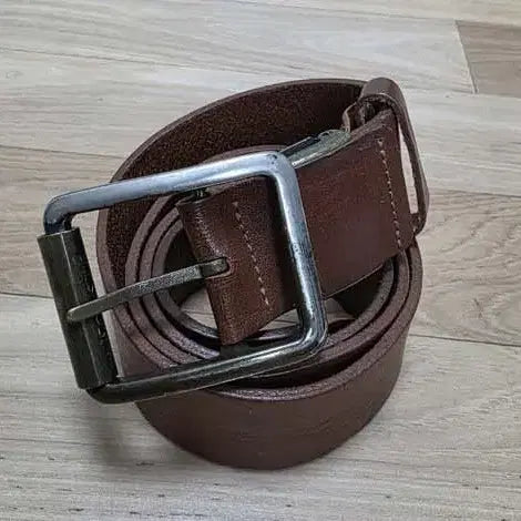 [BUNJANG] Lacoste Leather Belt / 라코스테 가죽 벨트