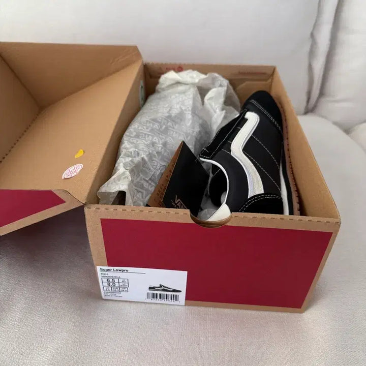 [BUNJANG] Vans Super Low Pro Black Sneakers (245) / (새상품) 반스 슈퍼 로우프로 블랙 245