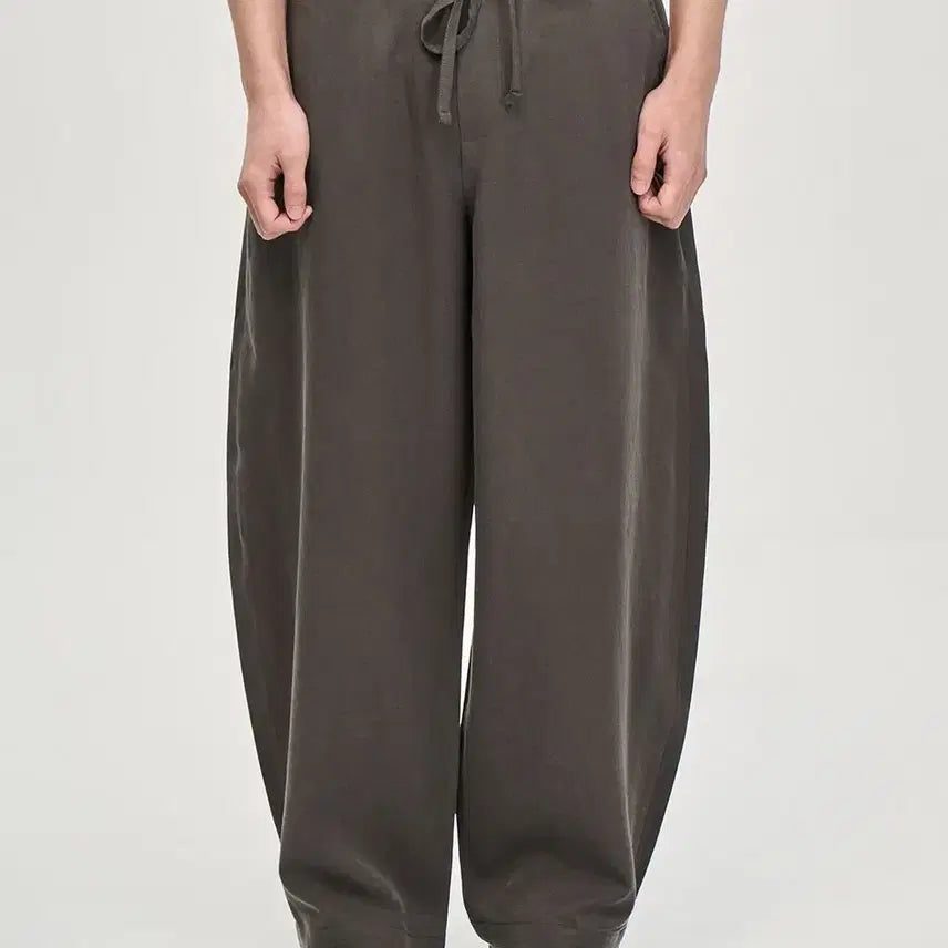 [BUNJANG] Prairie Linen Barrel Fit Wide Slacks / (새상품)프레리 린넨 배럴핏 와이드 슬랙스 [정가 79,000원]