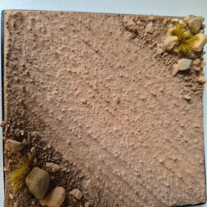 [BUNJANG] Off-road Diorama Base 10x10cm (Unused) / 오프로드 디오라마 10x10cm (미사용)