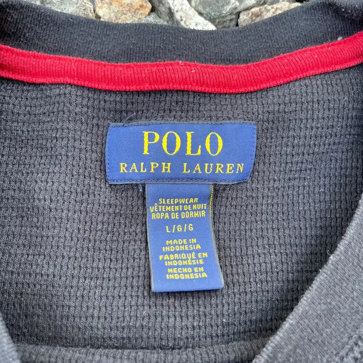 [BUNJANG] Polo Ralph Lauren Waffle Knit Short Sleeve T-Shirt / 폴로 랄프로렌 와플 반팔 티셔츠 (실측확인)