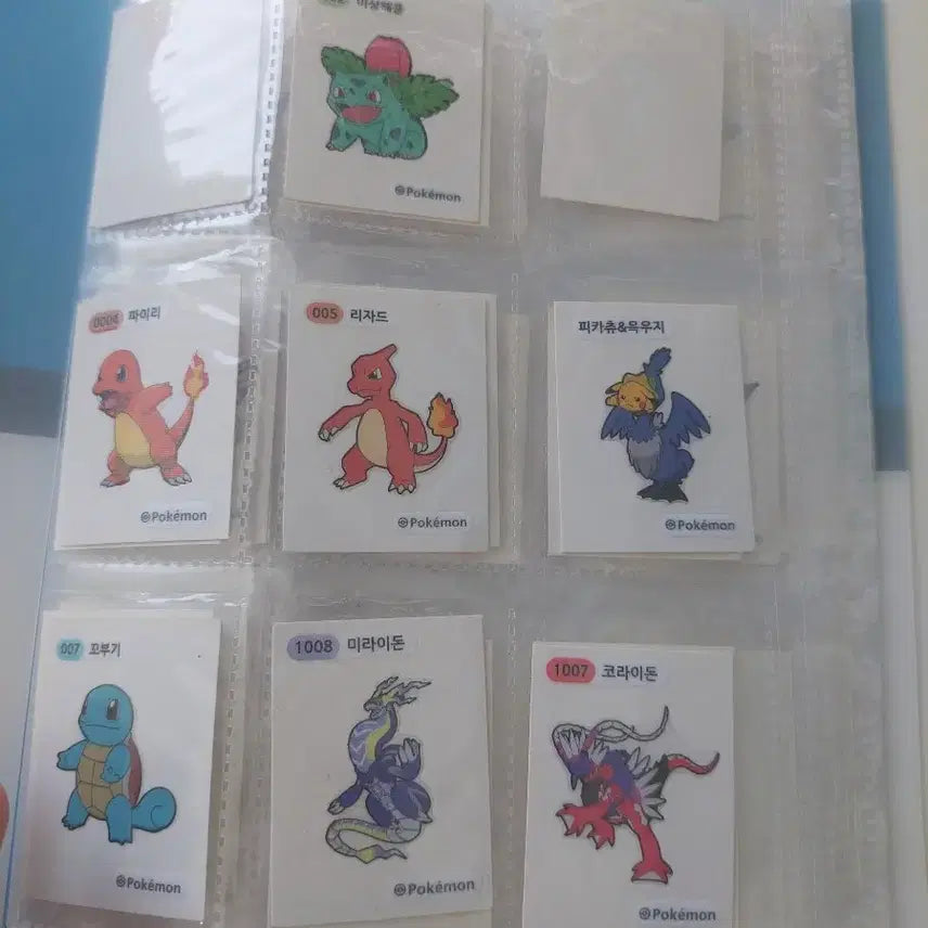 [BUNJANG] Pokemon Sticker Set / 포켓몬 띠부실 세트