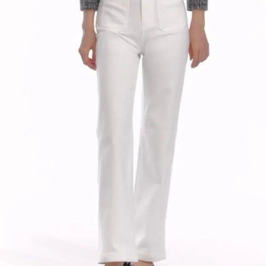 [BUNJANG] SIE Mono Pocket White Denim XS Standard / 시에 sie 모노 포켓 화이트 데님 xs 스탠다드