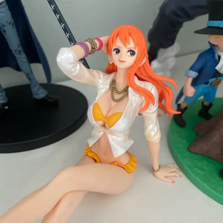 [BUNJANG] One Piece Nami Glitter &amp; Glamours Figure / 원피스 나미 글리터 앤 글래머러스 피규어 (상자X