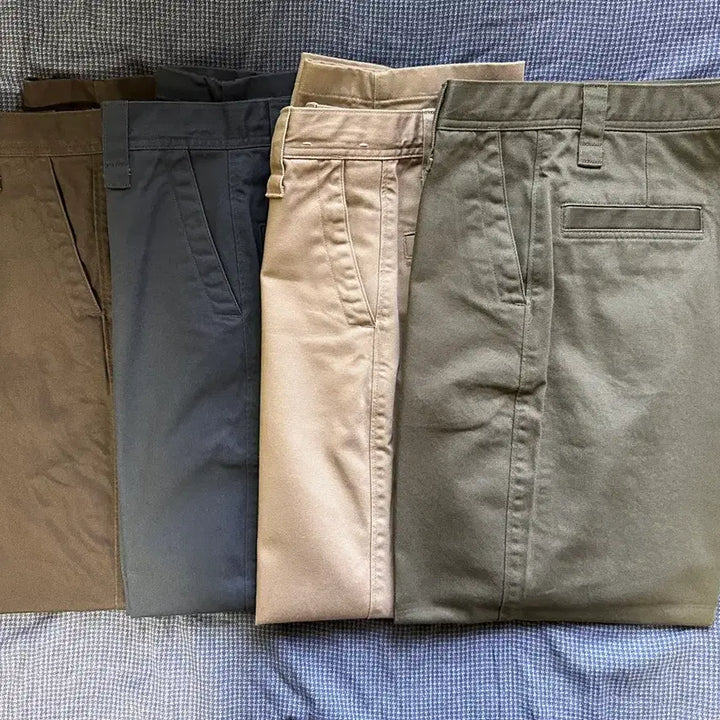[BUNJANG] Uniqlo U Wide Chino Pants (8 Colors) / 유니클로U 와이드 치노 팬츠 8color 일괄