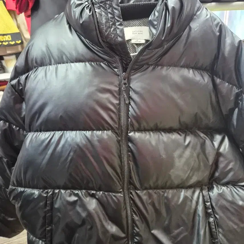 [BUNJANG] LAPAJE STORE Minimal Duck Down Short Puffer Jacket / 라퍼지 스토어 미니멀 덕다운숏 패딩105