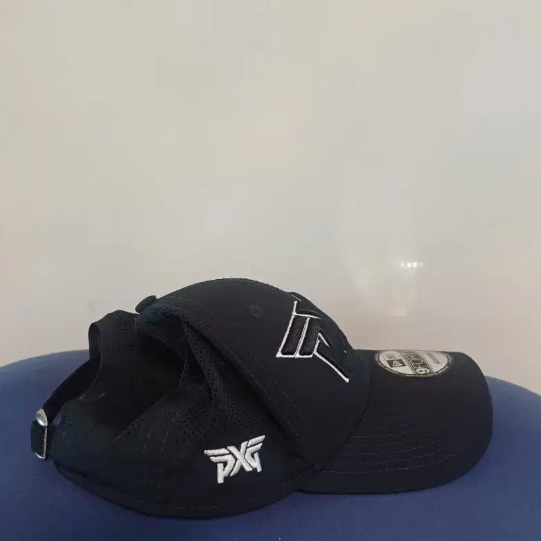 [BUNJANG] PXG x New Era 9FORTY Collaboration Ball Cap - Black / PXG 뉴에라 9FORTY 볼캡 블랙