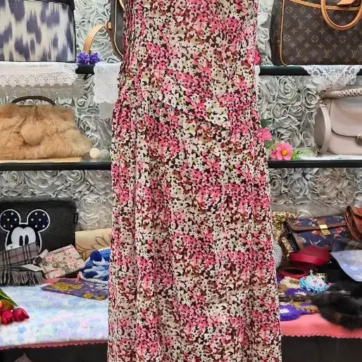 [BUNJANG] LA, BRANCHE 100% Cotton Dress (Size 66) / LA,BRANCHE 고급 면 100% 원피스 (66)