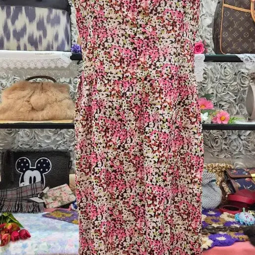 [BUNJANG] LA, BRANCHE 100% Cotton Dress (Size 66) / LA,BRANCHE 고급 면 100% 원피스 (66)