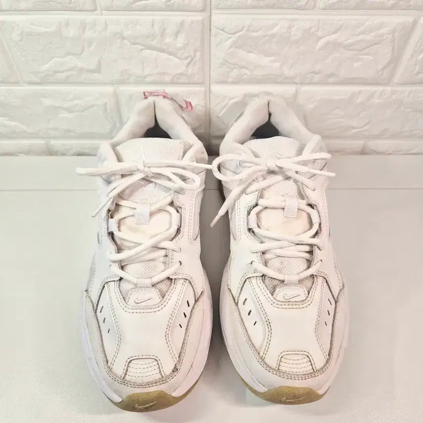 [BUNJANG] Nike M2K Tekno White Sneakers / 나이키 270 M2K 테크노 화이트 스니커즈 운동화(세탁완료)