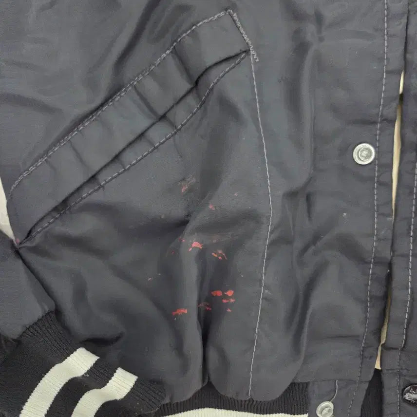 [BUNJANG] King Louie Varsity Jacket - Vintage Custom Embroidered &