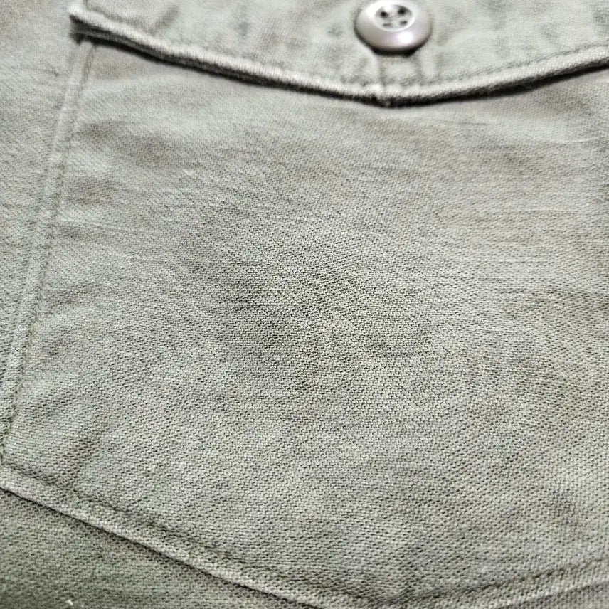 [BUNJANG] 1960s US Army OG-107 Field Shirt (Vintage, Size XL) / 1960s  미군 오리지널 OG-107 셔츠 빅사이즈 판매합니다.