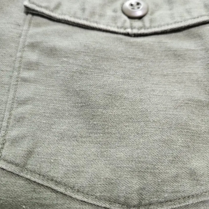 [BUNJANG] 1960s US Army OG-107 Field Shirt (Vintage, Size XL) / 1960s  미군 오리지널 OG-107 셔츠 빅사이즈 판매합니다.