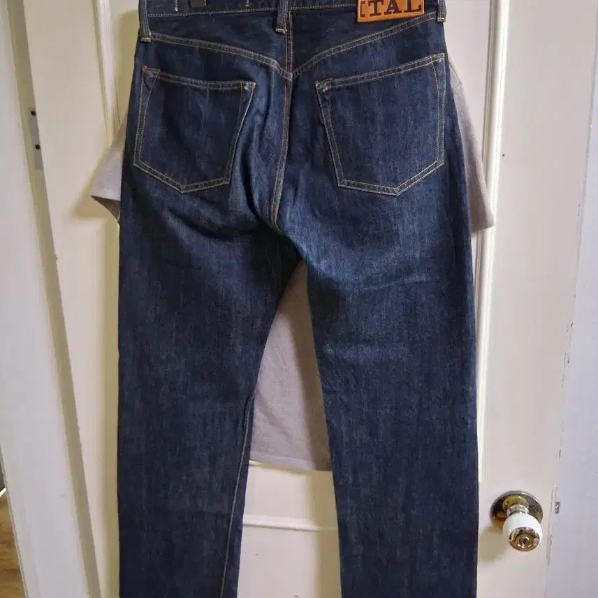 [BUNJANG] Kapital 14oz 5P Monkey TH Denim Pants Indigo O/W Size 32 / 캐피탈 14온스 5P 몽키 TH 데님 팬츠