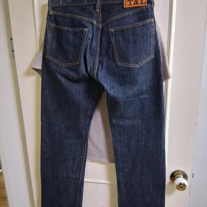 [BUNJANG] Kapital 14oz 5P Monkey TH Denim Pants Indigo O/W Size 32 / 캐피탈 14온스 5P 몽키 TH 데님 팬츠