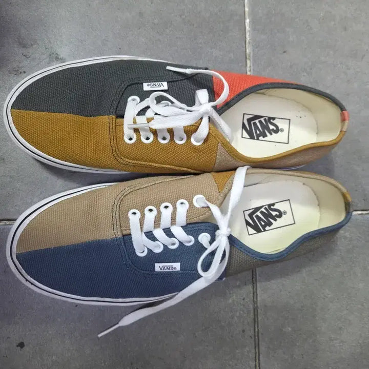 [BUNJANG] Vans Authentic Multicolor Sneakers / 반스 어센틱 멀티컬러 스니커즈280