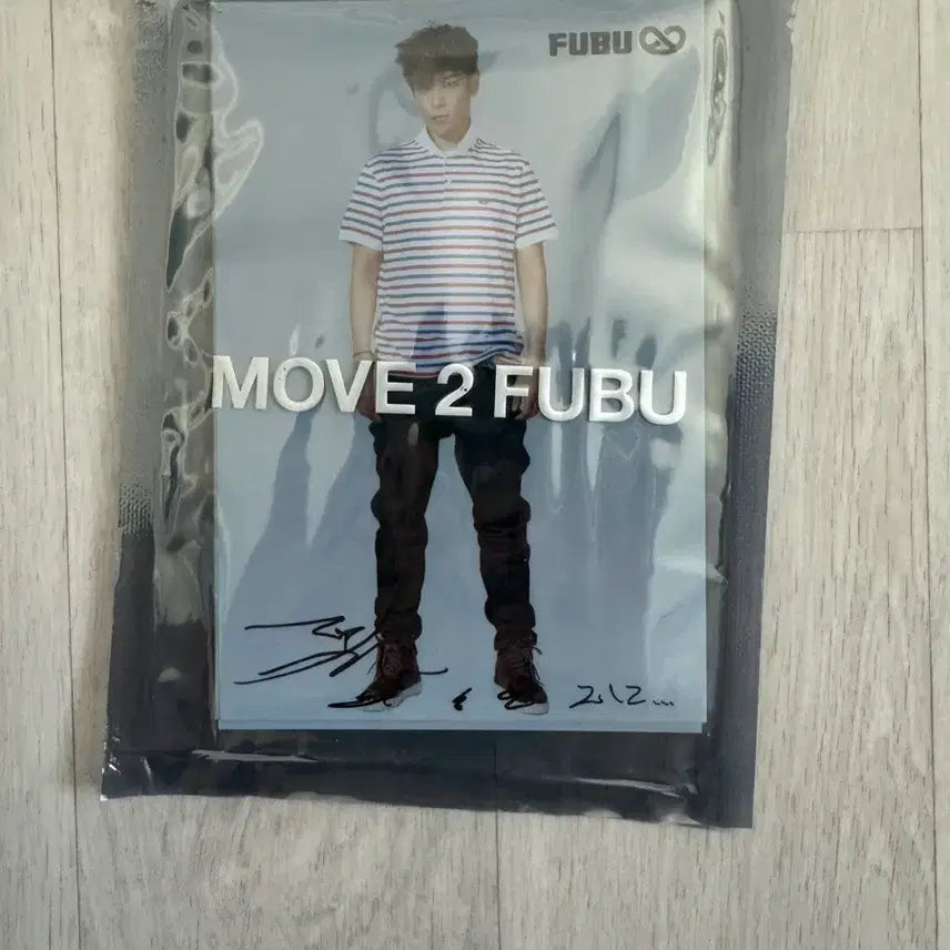 [BUNJANG] FUBU MOVE 2 Big Bang T.O.P T-Shirt / 후부  MOVE 2 FUBU 빅뱅 탑