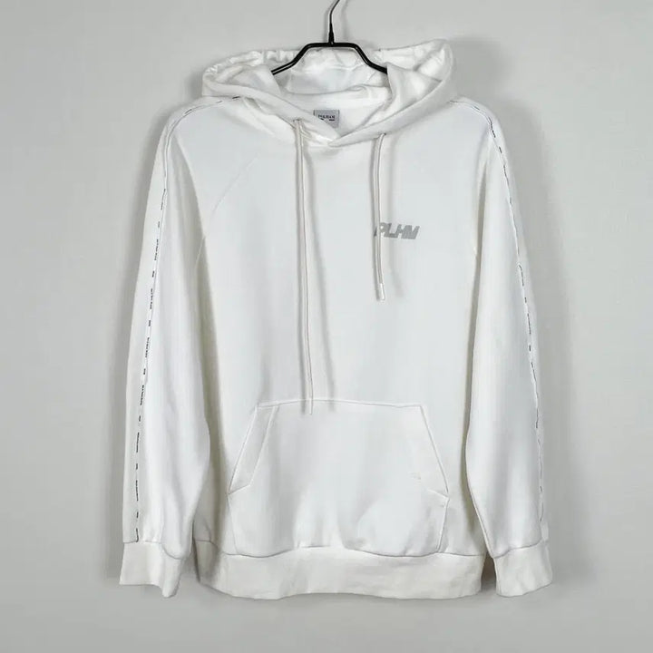 [BUNJANG] POLHAM Oversized Hoodie White Long Sleeve T-Shirt Men&