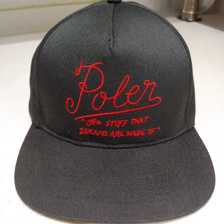 [BUNJANG] POLeR Mesh Snapback Baseball Cap / 폴러 POLeR / 캡 모자 / 볼캡 야구 모자 망사 / 스냅백