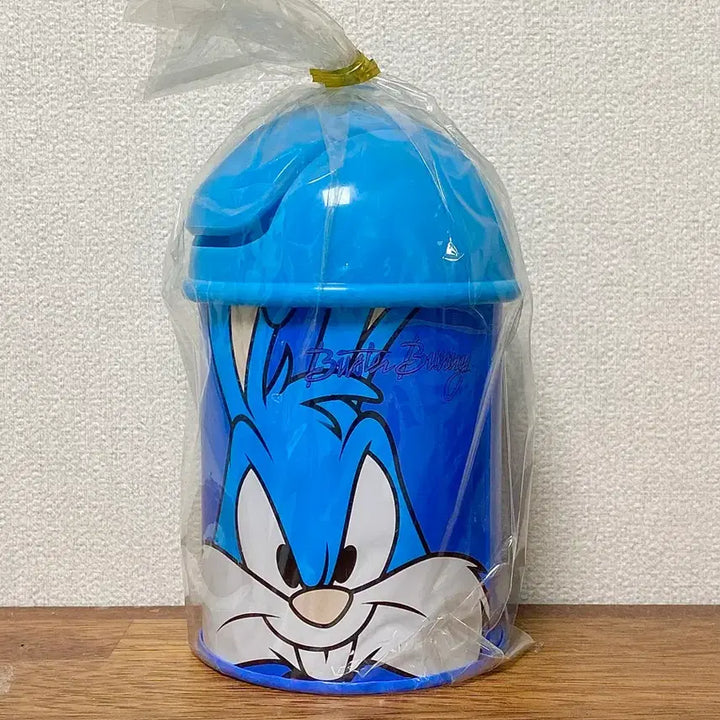 [BUNJANG] 1999 Tiny Toon Metal Mini Trash Can Desk Organizer / [고전문구] 1999년 타이니툰 철제 휴지통 데스크 쓰레기통 미니