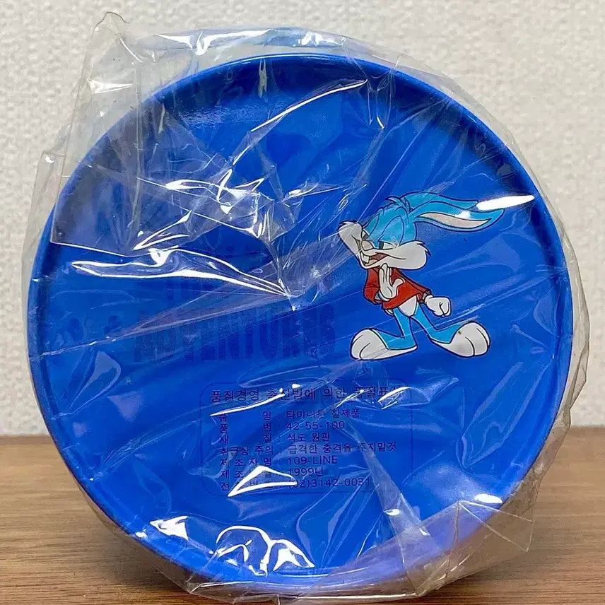 [BUNJANG] 1999 Tiny Toon Metal Mini Trash Can Desk Organizer / [고전문구] 1999년 타이니툰 철제 휴지통 데스크 쓰레기통 미니