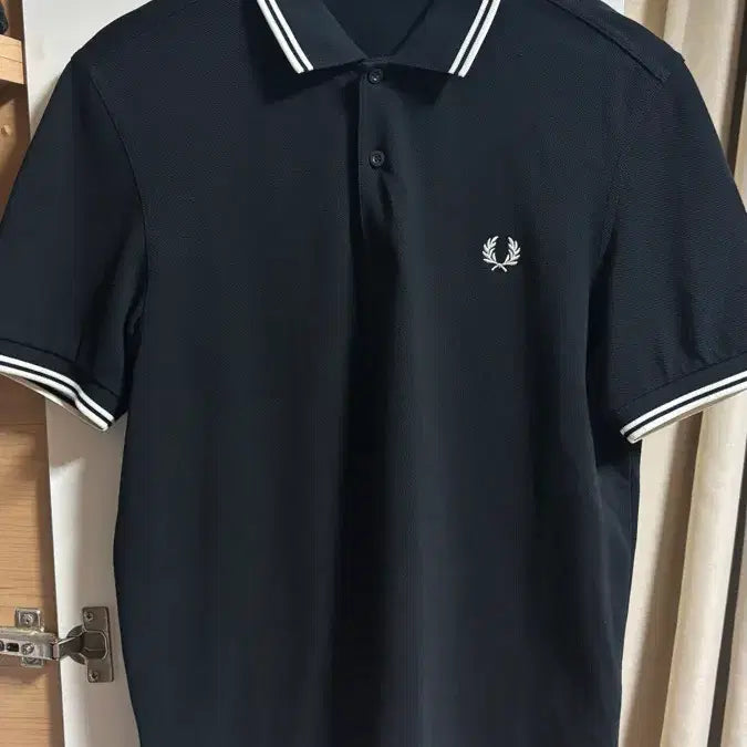 [BUNJANG] Fred Perry Twin Tipped Polo Shirt Dark Navy M / 프레드페리 트윈팁 카라티 다크네이비