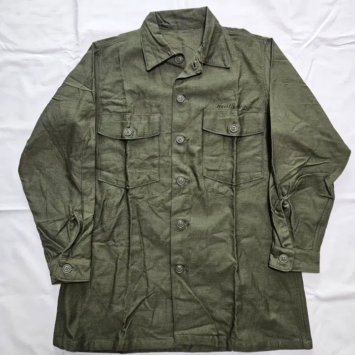 [BUNJANG] 1960s US Army OG-107 Utility Shirt (Flattened Button Variant) / 1960s 미군 오리지널 OG-107 셔츠 A급 판매합니다.