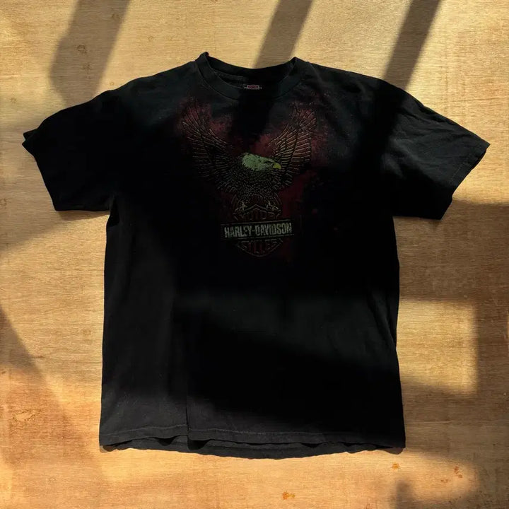 [BUNJANG] Harley-Davidson Iron Wing Vintage T-Shirt / Harley Iron Wing Vintage Tee  할리데이비슨