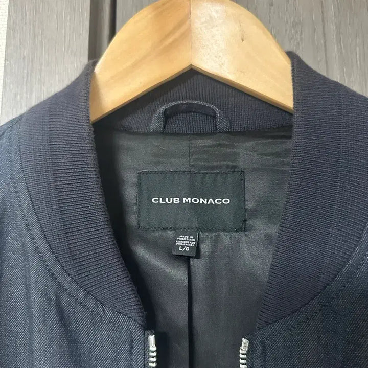 [BUNJANG] Club Monaco Navy Blouson Jacket L / 클럽모나코 네이비 블루종 자켓 L
