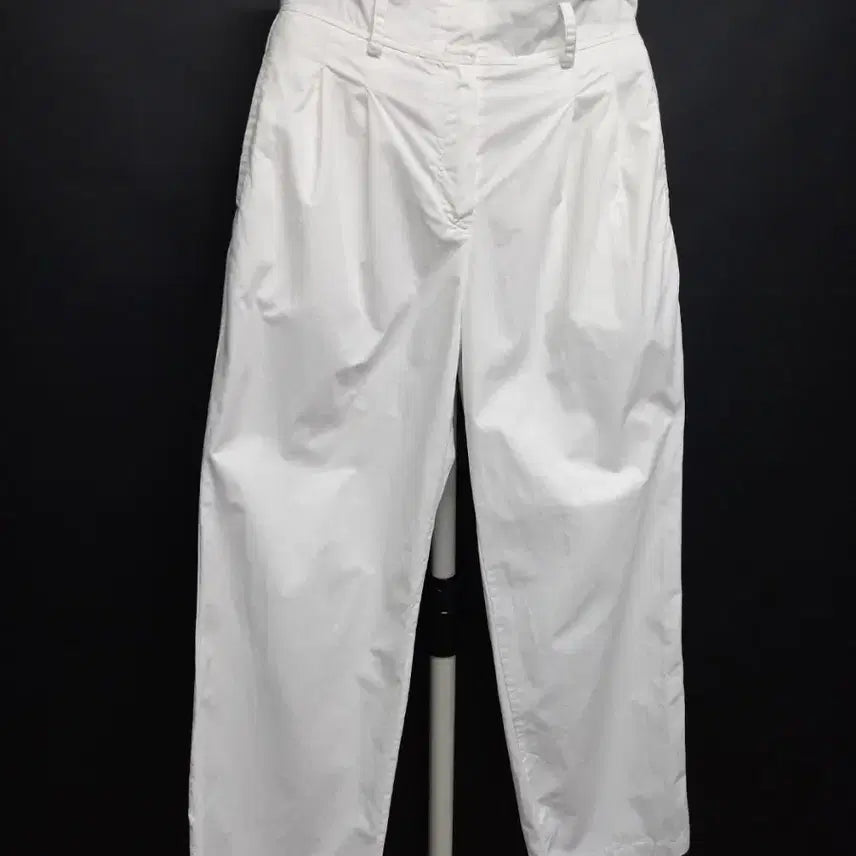 [BUNJANG] Matin Kim High-Waisted Cotton Pants - White / 새 마뗑킴 춘하 하이웨스트 얇은 면 팬츠 66.55