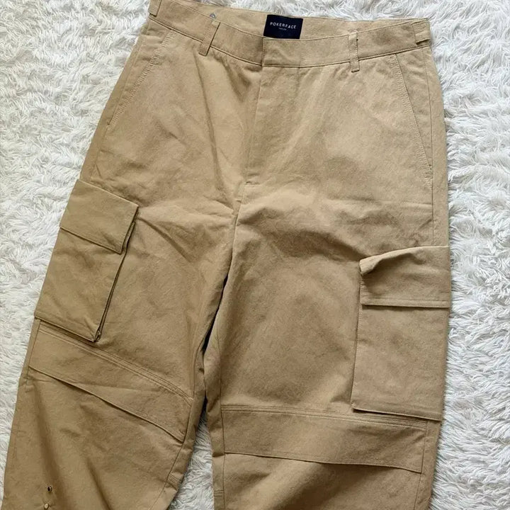[BUNJANG] POKERFACE Signature Cargo Pants Charcoal Grey (Size 48) / 포커페이스 테일러(POKERFACE TAILOR) 시그니처 카고 팬츠 -