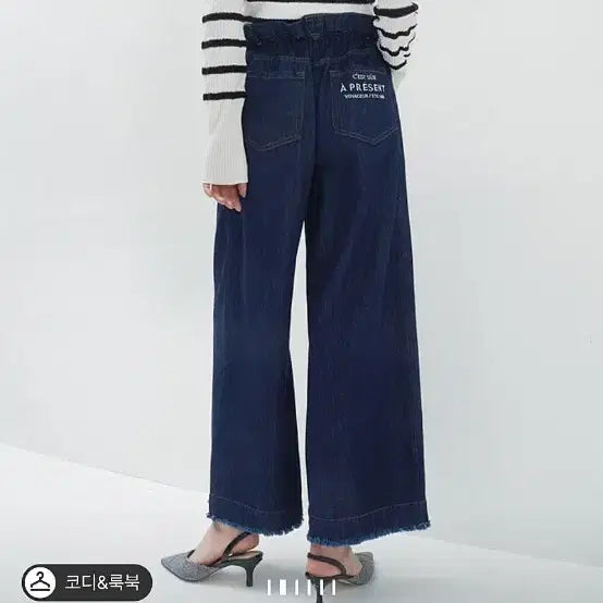 [BUNJANG] Mine Sailor Knit Top / 한섬 마인 MINE 세일러 니트 탑