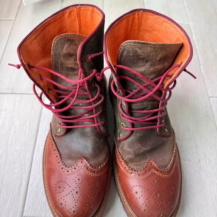 [BUNJANG] Danner Wingtip Boots Brown/Khaki 260mm / 대너 윙팁 부츠 브라운/카키 260mm