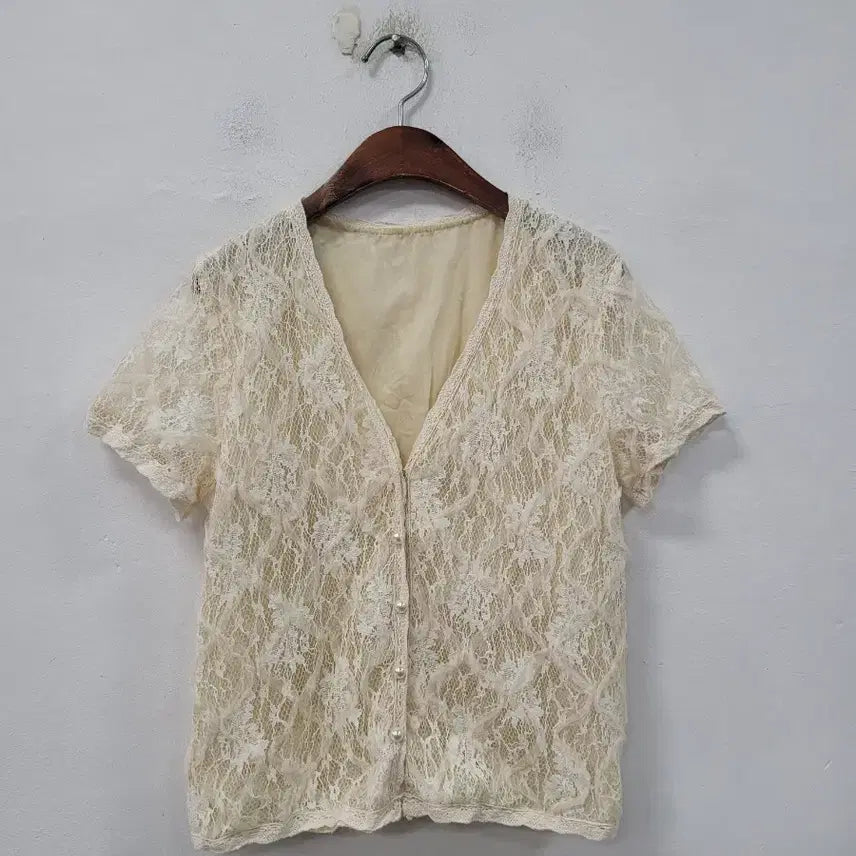 [BUNJANG] DHOLIC Lace Blouse / DHOLIC 레이스 블라우스