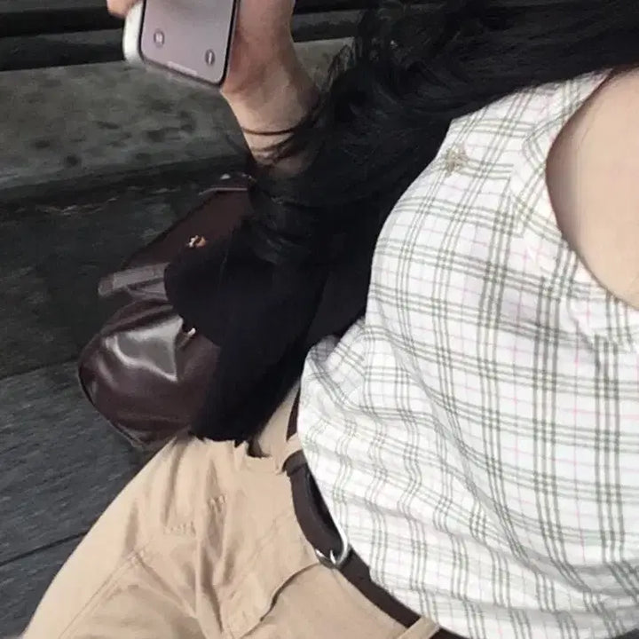 [BUNJANG] Burberry Blue Label Short Sleeve T-Shirt Women&
