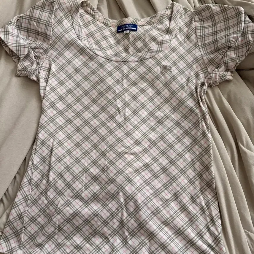 [BUNJANG] Burberry Blue Label Short Sleeve T-Shirt Women&