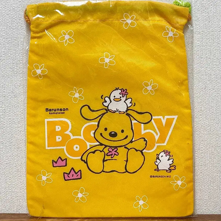 [BUNJANG] Barunson Kkoma Ttorrae Bubi Drawstring Pouch / [고전문구] 바른손 꼬마또래 부비 복조리 파우치 조이개 조리개