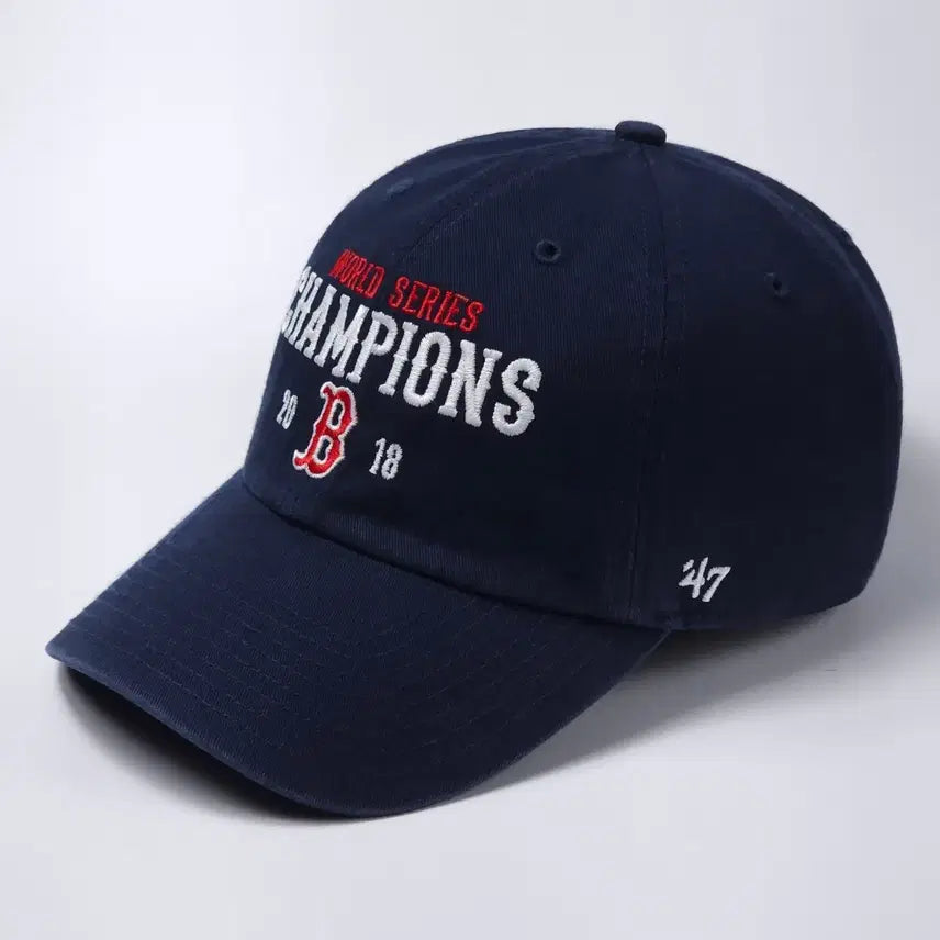 [BUNJANG] Boston Red Sox 2018 World Series Champions Commemorative Ball Cap / 47 2018 월드 시리즈 보스턴 레드삭스 우승 기념 볼캡 모자
