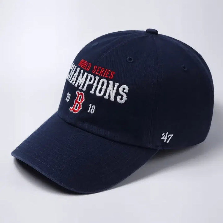 [BUNJANG] Boston Red Sox 2018 World Series Champions Commemorative Ball Cap / 47 2018 월드 시리즈 보스턴 레드삭스 우승 기념 볼캡 모자
