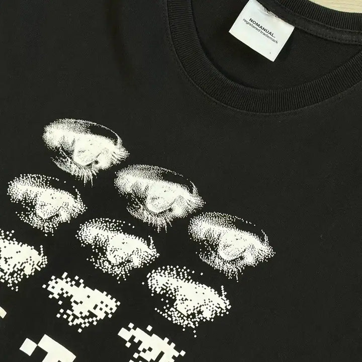 [BUNJANG] Nomadual Short Sleeve T-Shirt (L) / 노매뉴얼 반팔 일괄판매