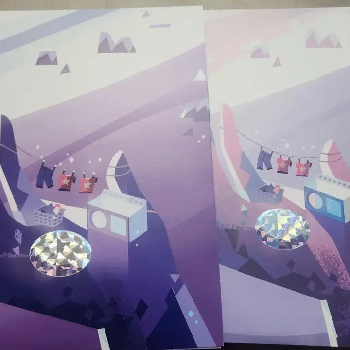 [BUNJANG] Steven Universe LP Vinyl Set 1 &amp; 2 (Unsealed) / 스티븐유니버스 LP판 1탄 2탄(일괄)