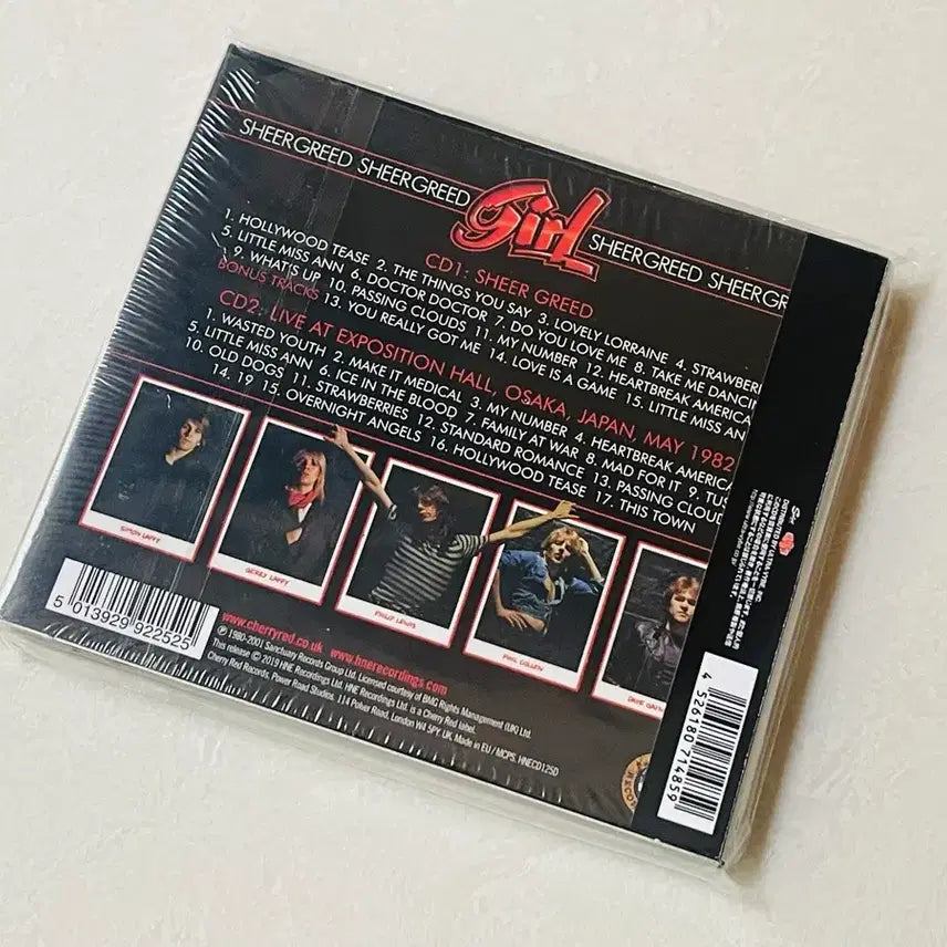 [BUNJANG] Girl Sheer Greed Expanded Edition 2CD / Girl / Sheer Greed Expanded ED 2CD