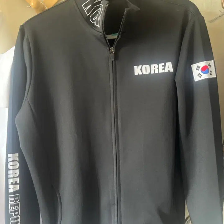 [BUNJANG] Team Korea Training Zip-Up Top / 팀코리아 트레이닝복 집업 상의 판매합니다.